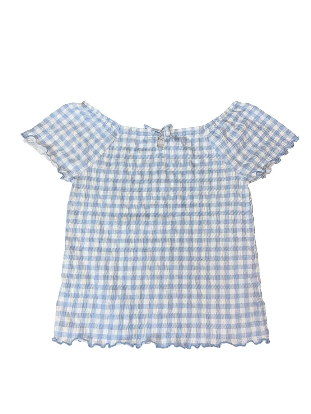 ⭐️5FOR$25⭐️ The Children's Place Blue & White Gingham Top